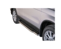 PASSOS DE PLATAFORMA COM TUBO DE AÇO INOXIDÁVEL Ø50MM PARA HONDA CR-V 2007-2012 (SOMENTE 2010-2012)