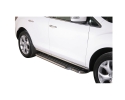 ESTRIBOS EN PLATAFORMA CON TUBO INOX Ø50MM PARA MAZDA CX-7 2007- (SOLO 2010-)