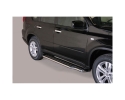 PASSOS DE PLATAFORMA COM TUBO DE AÇO INOX Ø50MM PARA NISSAN X-TRAIL 2010-2014