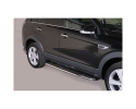 PASSOS DE PLATAFORMA COM TUBO DE AÇO INOXIDÁVEL Ø50MM PARA CHEVROLET CAPTIVA 2011-
