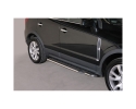 PASSOS DE PLATAFORMA COM TUBO DE AÇO INOX Ø50MM PARA OPEL ANTARA 2011-