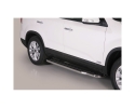 PASSOS DE PLATAFORMA COM TUBO DE AÇO INOX Ø50MM PARA KIA SORENTO 2014-2015