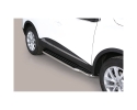 PASSOS DE PLATAFORMA COM TUBO DE AÇO INOX Ø50MM PARA RENAULT KADJAR 2015-