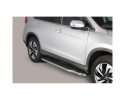 PASSOS DE PLATAFORMA COM TUBO DE AÇO INOXIDÁVEL Ø50MM PARA HONDA CR-V 2016-2018