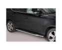 PASSOS DA PLATAFORMA COM TUBO DE AÇO INOXIDÁVEL Ø50MM PARA KGM-SSANGYONG REXTON 2018-