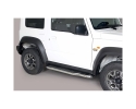 PASSOS DE PLATAFORMA COM TUBO DE AÇO INOX Ø50MM PARA SUZUKI JIMNY 2018-
