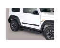 PASSOS DE PLATAFORMA COM TUBO DE AÇO INOX Ø50MM PARA SUZUKI JIMNY 2018-