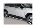 PASSOS DE PLATAFORMA COM TUBO DE AÇO INOX Ø50MM PARA TOYOTA RAV4 2019-