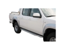PASSOS DE PLATAFORMA COM TUBO DE AÇO INOXIDÁVEL Ø50MM PARA MAZDA B-2500 1999-2006 (SOMENTE 1997-1998)