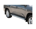 PASSOS A PASSO EM TUBO DE AÇO INOXIDÁVEL Ø76MM PARA TOYOTA LANDCRUISER J200 2008-2020