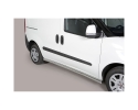 ESTRIBOS EN TUBO INOX Ø63MM PARA FIAT DOBLO 2010-