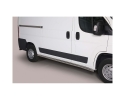 PASSOS EM TUBO DE AÇO INOXIDÁVEL Ø63MM PARA CITROËN JUMPER 2014- (SOMENTE SWB SHORT BODY; MODELOS 2006 E 2014)