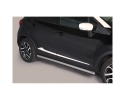 ESTRIBOS EN TUBO INOX Ø63MM PARA RENAULT CAPTUR 2013-