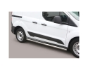 ESTRIBOS EN TUBO INOX Ø63MM PARA FORD TRANSIT CONNECT 2014-2024 (SOLO 2014-2018)