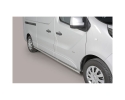 ESTRIBOS EN TUBO INOX Ø63MM (LWB) PARA OPEL VIVARO 2014-2019