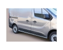 ESTRIBOS EN TUBO INOX Ø63MM (LWB) PARA RENAULT TRAFIC 2014-