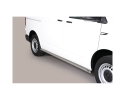 PASSOS A PASSO EM TUBO DE AÇO INOXIDÁVEL Ø63MM PARA VOLKSWAGEN TRANSPORTER T6 2015-2024 (SOMENTE CORPO CURTO SWB)