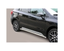 PASSOS A PASSO EM TUBO OVAL DE AÇO INOXIDÁVEL PARA SUZUKI SX4 S-CROSS 2013-