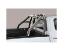 ROLLBAR EM AÇO INOXIDÁVEL Ø76MM, COM BESTA LATERAL. TIPO RLD PARA ISUZU D-MAX 2012-2020