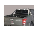 ROLLBAR EM AÇO INOXIDÁVEL Ø76MM, COM BESTA LATERAL. TIPO RLD PARA FIAT FULLBACK 2016-