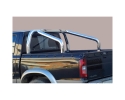 ROLLBAR EN ACERO INOX Ø76MM PARA NISSAN NAVARA D22 2002-2005 (DOBLE Y SIMPLE CABINA; 1998-2005)