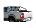 ROLLBAR DE AÇO INOXIDÁVEL Ø76MM, COM CROSSBODY LATERAL PARA FORD RANGER 2006-2012 (SOMENTE 2006-2009)