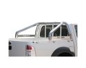 ROLLBAR EN ACERO INOX Ø76MM, CON TRAVIESA LATERAL PARA FORD RANGER 2006-2012 (SOLO 2009-2012)