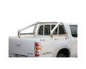 ROLLBAR EN ACERO INOX Ø76MM, CON TRAVIESA LATERAL PARA MAZDA BT-50 2006-2012 (SOLO 2009-2012)