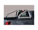 ROLLBAR EM TUBO DE AÇO INOXIDÁVEL Ø76MM COM CROSSBODY LATERAL PARA ISUZU D-MAX 2020-