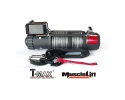 TMAX | GUINCHO T-MAX MUSCLE-LIFT MW12500 12V 5665KG CABO PLASMA