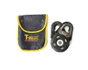 TMAX | KIT DE RESCATE T-MAX "SANDSTORM": ESLINGA PRO 6M, ESLINGA PRO 3M, POLEA DE REENVÍO 9T, 2 MOSQUETONES, GUANTES