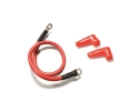 CABLE 0,6M PARA DESCONECTADOR DE BATERÍA, ROJO