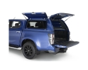 ALFA | HARDTOP CMX EM FIBRA, COM PORTÕES LATERAL ELEVÁVEIS EM FIBRA (CABINE EXTRA) PARA ISUZU D-MAX 2020-