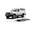 RIVAL | KIT COMPLETO DE PROTEÇÕES DE ALUMÍNIO 6MM LAND CRUISER J78/J79 2007+ (3 PEÇAS) PARA TOYOTA LANDCRUISER J76-78-79 2007...
