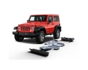 RIVAL | KIT COMPLETO PROTEÇÕES DE ALUMÍNIO 6MM WRANGLER JK 2 PORTAS (5 PEÇAS, APENAS 2,8 CRD)