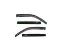 DERIVABRISAS PARA VENTANILLAS DELANTERAS+TRASERAS (4 PIEZAS, ADHESIVOS) PARA TOYOTA LANDCRUISER J120 2003-2009