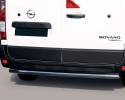 PROTETOR DE PÁRA-CHOQUES TRASEIRO EM TUBO DE AÇO INOXIDÁVEL Ø63MM PARA OPEL MOVANO 2010-2021 (SÓ 2019-2021)