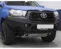 RIVAL | PÁRA-CHOQUES DE ALUMÍNIO TOYOTA HILUX 2018-2020 (SOMENTE ACABAMENTO LEGEND) COM FARÓIS LED