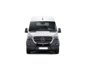 PARA-LAMA CENTRAL EM AÇO INOX PRETO Ø70 SEM CROSSBODY. APROVAÇÃO CE PARA MERCEDES-BENZ SPRINTER W907-910 2018-