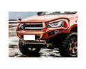 AFN | PARACHOQUES FRONTAL CON BASE DE CABRESTANTE CON FAROS INTEGRADOS. VERSIÓN ÁFRICA PARA ISUZU D-MAX 2020-