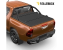 REALTRUCK | OBTURADOR EVOM DE ALUMÍNIO PRETO - TOYOTA HILUX TRAVO (2026+) & REVO (2016-2025) D/CAB