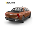 REALTRUCK | PERSIANA EVOM ALUMINIO NEGRO - TOYOTA HILUX TRAVO (2026+) & REVO (2016-2025) D/CAB