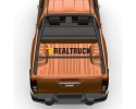 REALTRUCK | OBTURADOR EVOM DE ALUMÍNIO PRETO - TOYOTA HILUX TRAVO (2026+) & REVO (2016-2025) D/CAB