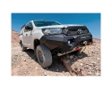 RIVAL | PARACHOQUES "MODULAR" ALUMINIO TOYOTA HILUX 2021+ (INC. INVINCIBLE) C/PARRILLA