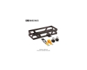 ARB | SOPORTE BASE RACK JERRYCAN (INDIVIDUAL HORIZONTAL)
