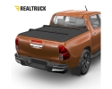 REALTRUCK | SHUTTER ERC3000 PRETO ALUMÍNIO - TOYOTA HILUX TRAVO (2026+) E REVO (2016-2025) D/CAB