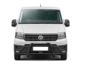 PÁRA-CHOQUES PRETO BIG BAR (FRONT) (CEE) Ø70MM - VOLKSWAGEN CRAFTER, MAN TGE (2017+)