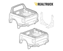 REALTRUCK | KIT DE INSTALAÇÃO DE PERSIANAS + REFORÇO J-BRACE - FORD RANGER (2022+) E VW AMAROK (2023+)