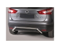 PROTETOR DE PARA-CHOQUE TRASEIRO - NISSAN QASHQAI J11 (2014+)