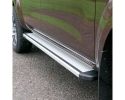 ESTRIBOS DE PLATAFORMA EM ALUMÍNIO - NISSAN NAVARA D-23 D/CAB